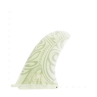 NUI TRIBAL FIN WHITE 9"